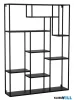 EGLO 424779 Polc 110X25,5X150cm fekete Keningau