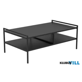 EGLO 424791 Kávézóasztal 100X60X39cm fekete Gumut