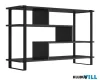 EGLO 424792 Polc 118X35X75cm fekete Maasim
