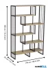 EGLO 424802 Polc 118x35x183cm Aukside