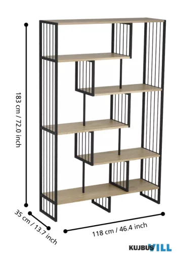 EGLO 424802 Polc 118x35x183cm Aukside