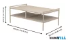 EGLO 424851 Polc 100x60x39cm Gumut