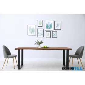 EGLO 424954 AsztalLÁB 70x6x71cm fek 2db Farahalana