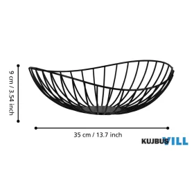 EGLO 427073 Dekor tál Ø35x9cm rácsos fekete Ueda