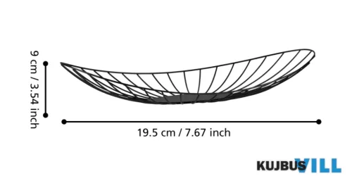 EGLO 427178 Dekor tál 60x23x9cm rácsos fekete Ueda