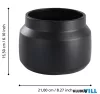 EGLO 428145 Virágcserép Ø21cm fekete Parkent