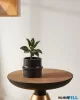 EGLO 428151 Virágcserép Ø14cm fekete Parkent