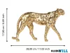 EGLO 429707 Leopárd 28x10x17cm aranyszín Menjangau