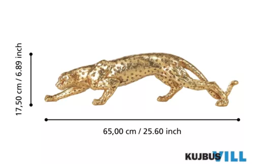 EGLO 429711 Leopárd 65x11x17,5cm arany Menjangau