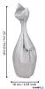 EGLO 429749 Dekor macska 25,5cm nikkel Suzu