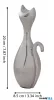 EGLO 429752 Dekor macska 20cm nikkel Suzu