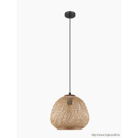 EGLO 43261 Függ.E27 1x40W32cmnatúr/feketeDembleby