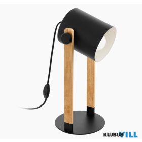 EGLO 43519 Asztali E27 28W fekete-krém/faHornwood