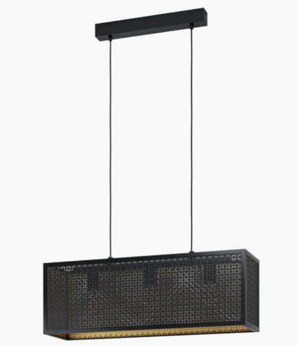 EGLO 43559 SALLICANO Függeszték E27 3x40Wfk/arany Sallicano