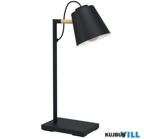 EGLO 43613 Asztali E14 1x40W fekete/fa Lacey