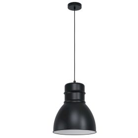 EGLO 43621 Függeszték E27 1x60W fek/feh Ebury