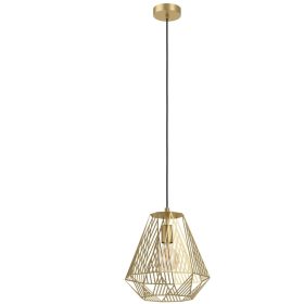 EGLO 43695 Függeszték E27 1x40W aranyszín Stype