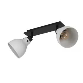 EGLO 43828 Spot 2xE27 szürke/fekete Matlock