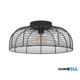 EGLO 43896 Mennyezeti E27 40W fekete Rinroe