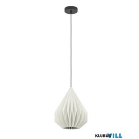 EGLO 43932 Függ. E27 1x25W Ø31cm fek/feh Minting