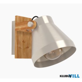 EGLO 43948 Fali/Menny.E27 1x40W acél/ruszt Cawton