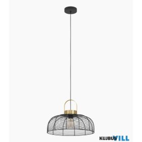 EGLO 43964 Függ.1xE27 Ø45cm fk/szcs.s.rézRoundham