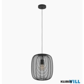 EGLO 43965 Függeszték E27 1x40W fekete Rinroe