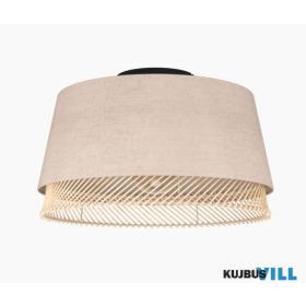 EGLO 43974 Mennyezeti E27 1x40W fk/nat/bambTabley