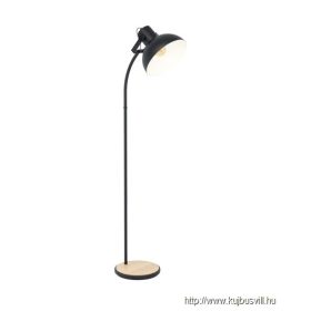 EGLO 44059 Álló E27 28W fekete/fa Lubenham