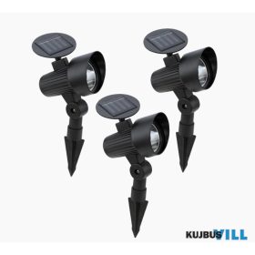 EGLO 48504 Leszúrh.szolár 3db 3x4x0,06WLED fekete