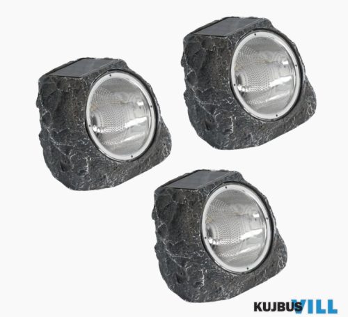 EGLO 48505 Szolár 3db szett 3x4x0,06WLEDszürke kő