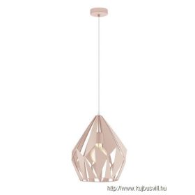 EGLO 49024 Függeszték E27 60W barack Carlton-P