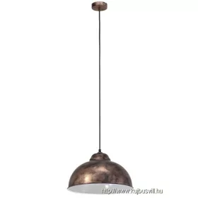 EGLO 49248 Függeszték E27 60W réz-antik Vintage