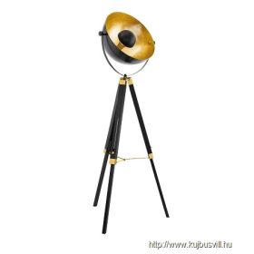 EGLO 49618 Álló E27 1x60W fekete/réz Covaleda