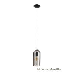 EGLO 49644 Függeszték E271x60Wfekete/rézRoccamena