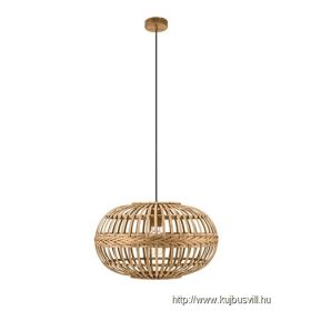 EGLO 49771 Függeszték E27 60W38cm bambuszAmsfield