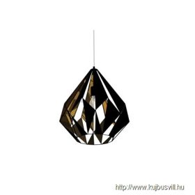 EGLO 49878 Függ.E27 1x60W fekete/réz Carlton1