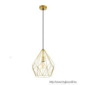 EGLO 49933 Függeszték E27 1x60W arany Carlton