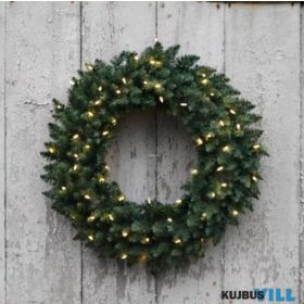   KIFUTÓ EGLO 612-62 Koszorú kült.műfzöld Ø90cm80LEDCalgary