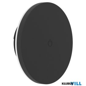   EGLO 75874 VALGIANO Kült.LEDfali érintők kerek fekValgiano IP44 3000 K, 4000 K, 6500 K