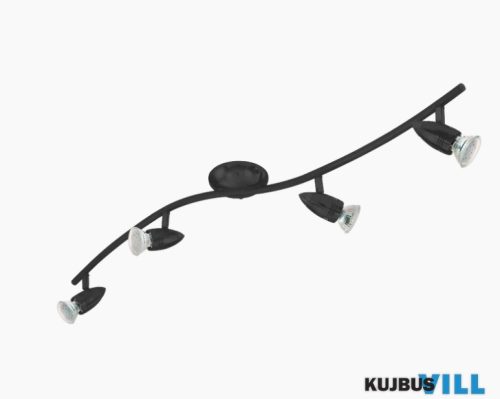 KIFUTÓ EGLO 780446 LED Mennyezeti/4 GU10 fekete SABADELL