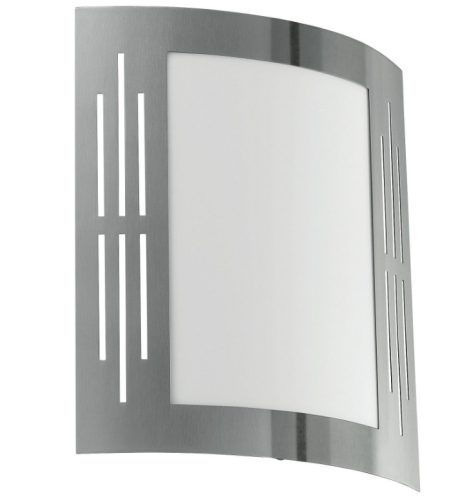 EGLO 82309 Kültéri fali 1x60W E27 nemesacél City