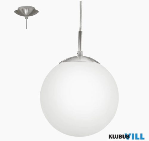 EGLO 85261 Függ. E27 1*60W 20cm matt nikkel Rondo