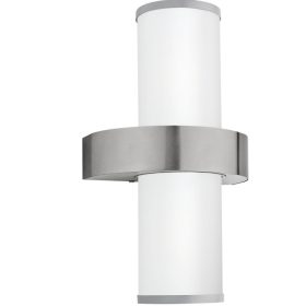 EGLO 86541 Kült.fali 2x60Wnemesacél/ezüst Beverly