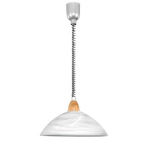 EGLO 87009 Húzós függeszték E27 1x60W bükk Lord 2