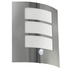 EGLO 88142 Kült fali 1x60W E27 szenz nacél City