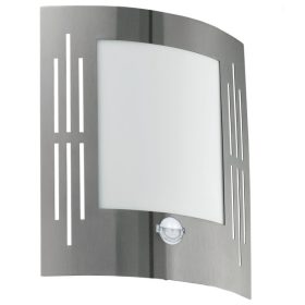 EGLO 88144 Kült fali 1x60W E27 szenz nacél City