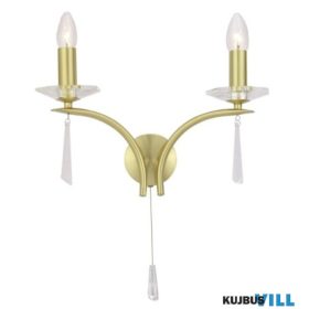 KIFUTÓ EGLO 88925  Fali E14 2x40W matt réz Nottingham