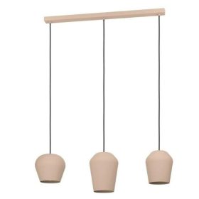 EGLO 900143 Függeszték 3xE27 homok Cambaito