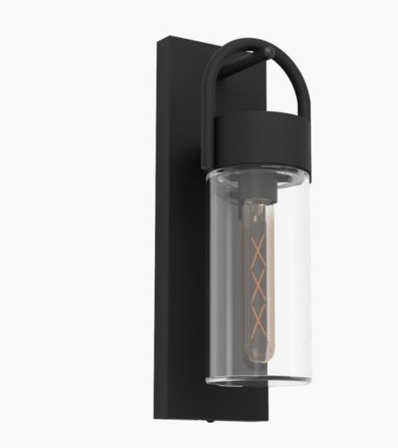 EGLO 900285 Kült fali E27 1x28W fekete/átl CARRARO